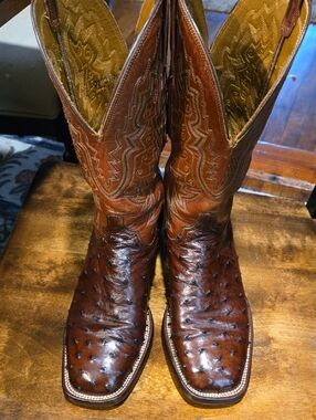 Lucchese Ostrich Boots